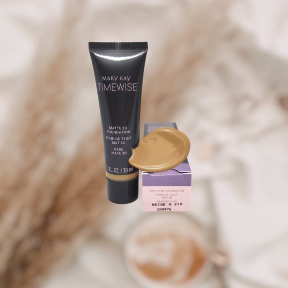 Beige N 210 (Neutral) Matte 3D Foundation - Combo-to-Oily Skin TimeWise…Mary Kay - Picture 6 of 6